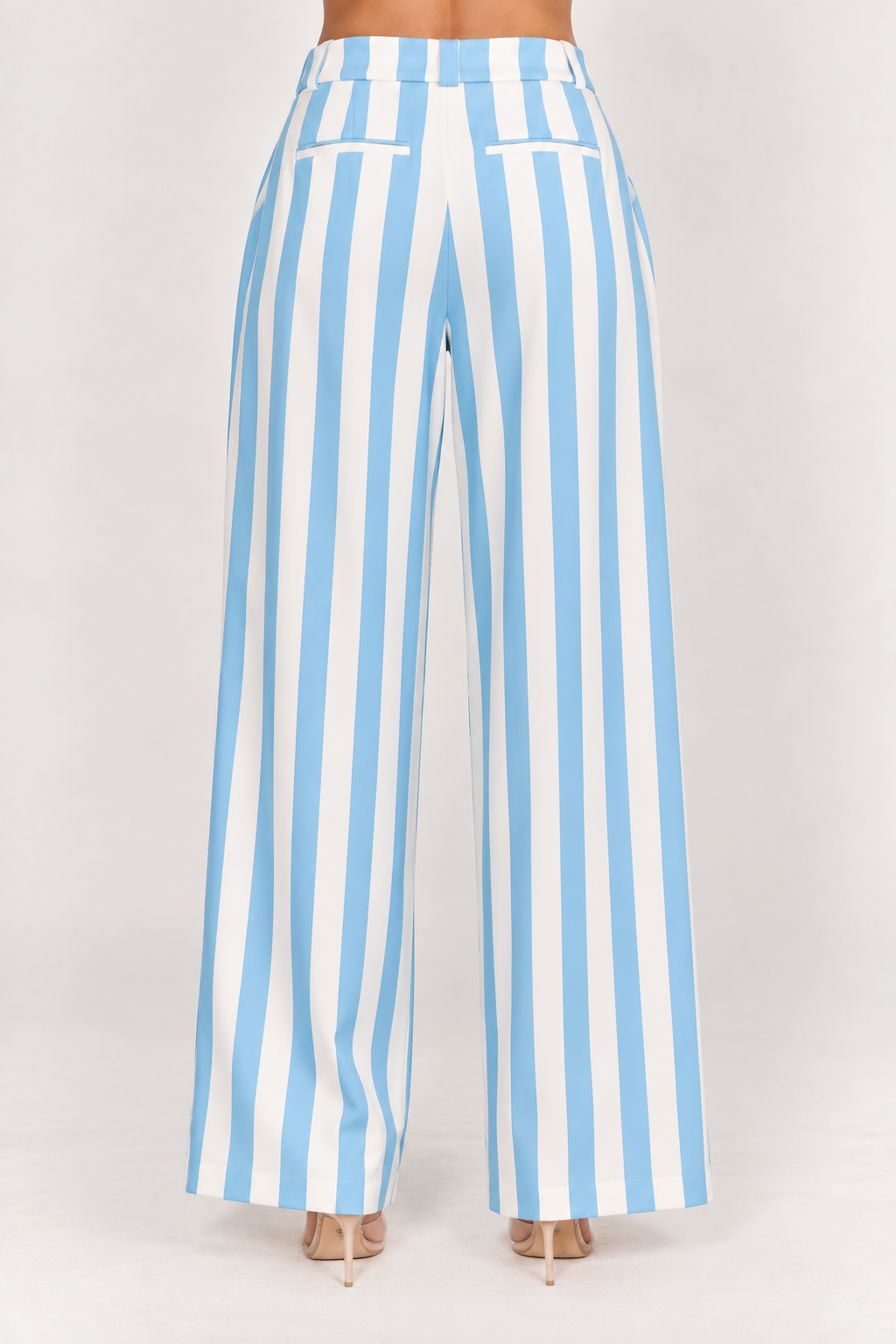 Camila Striped Wide-Leg Pants