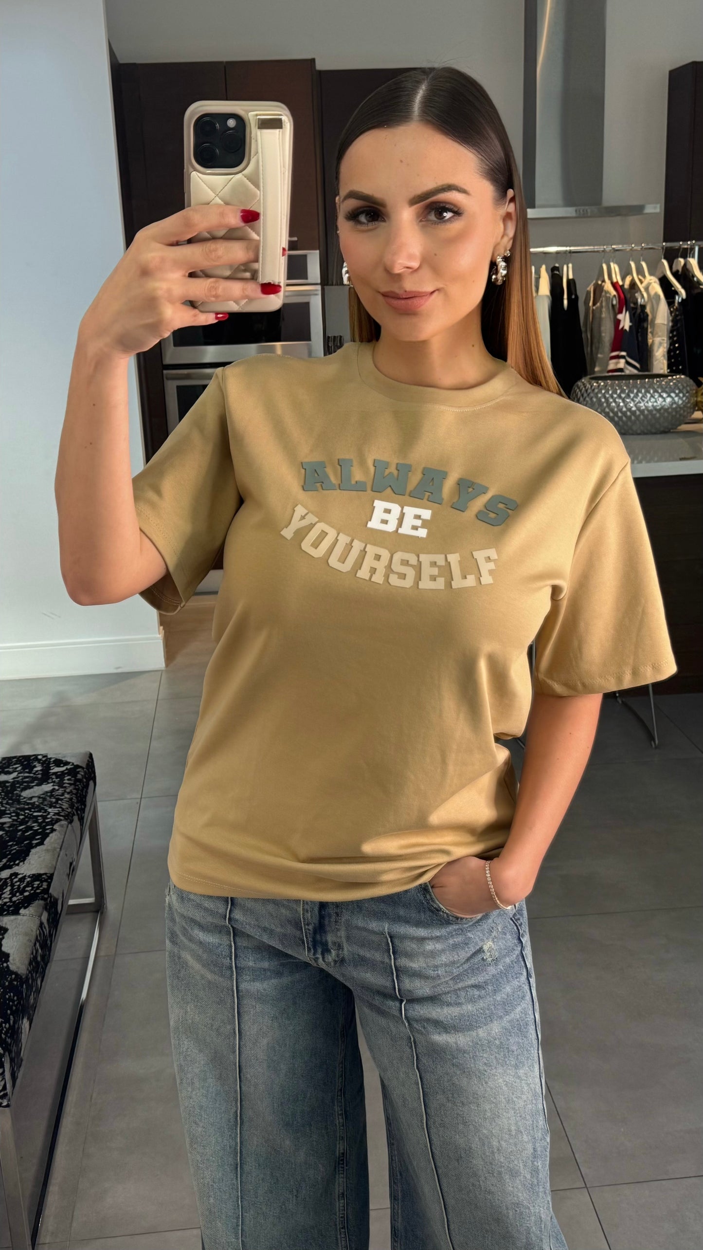 Always Be Yourself Oversize T-Shirt