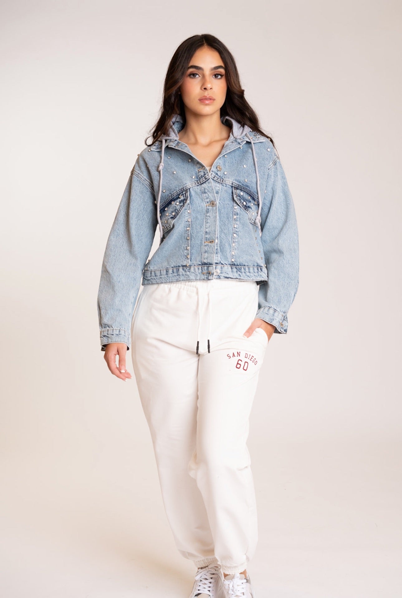 Urban Pearl Denim Jacket