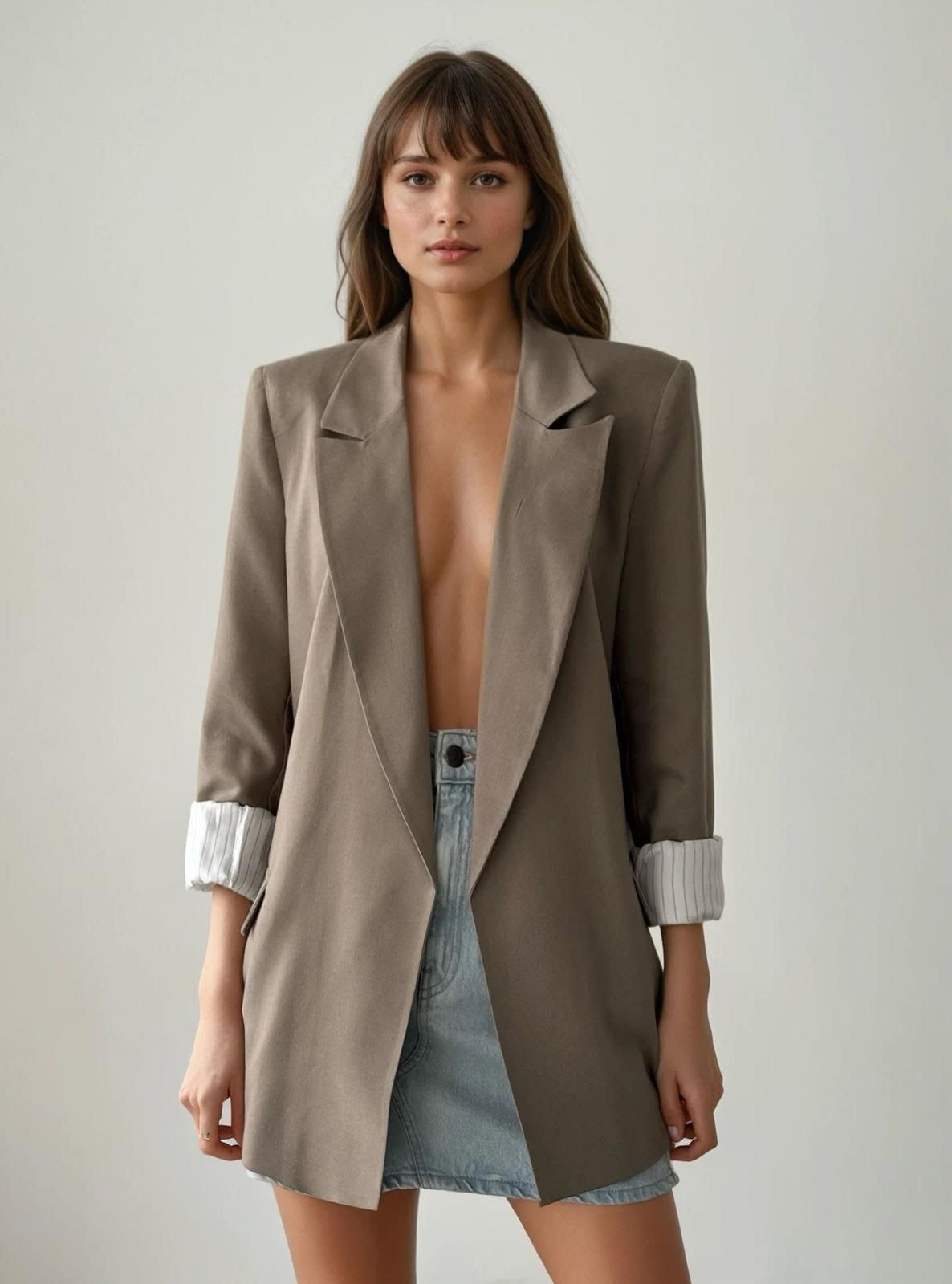 Olive Power Blazer