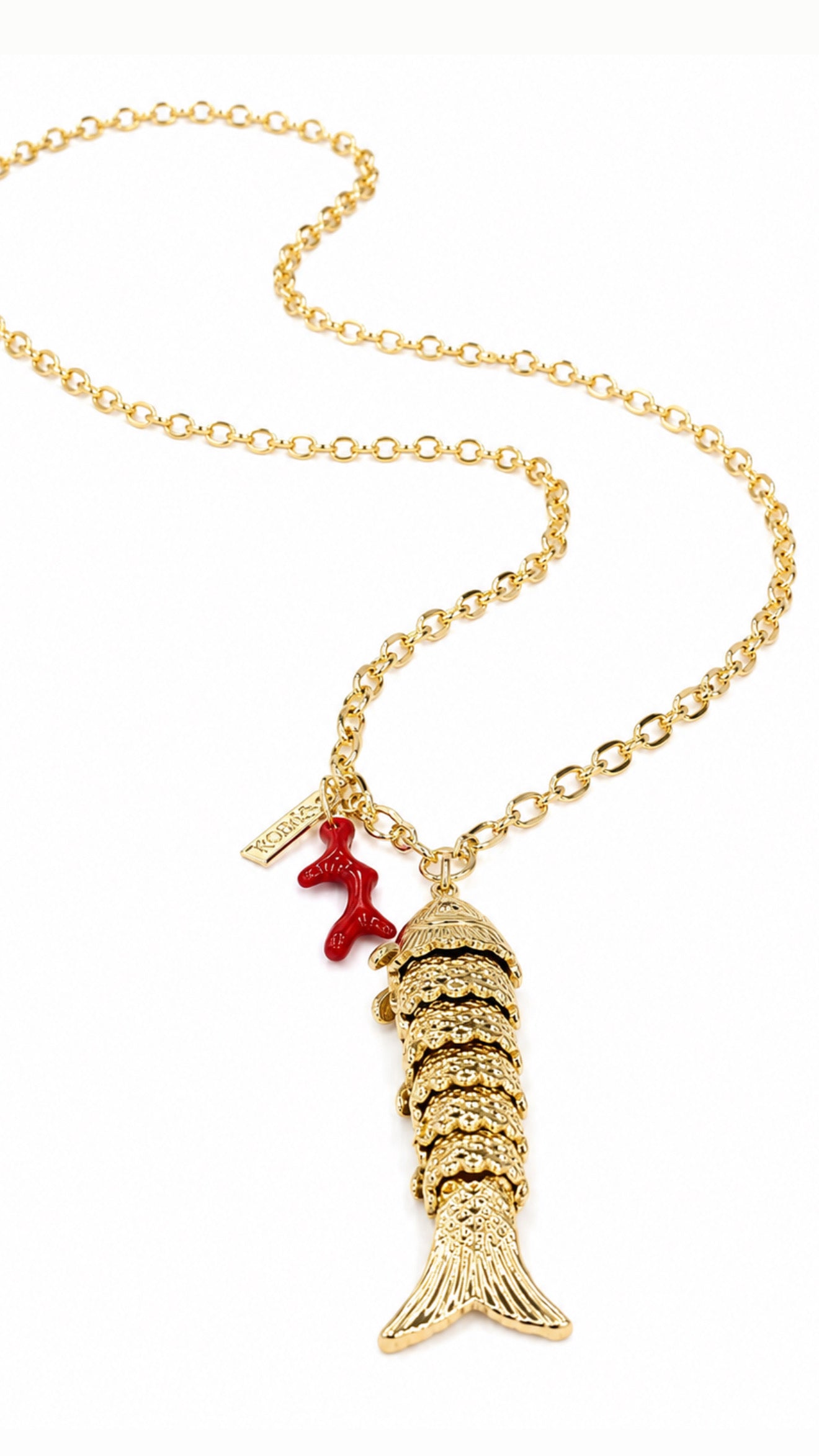 Necklace Fish Coral