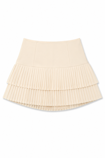 Amelie Pleated Mini Skirt