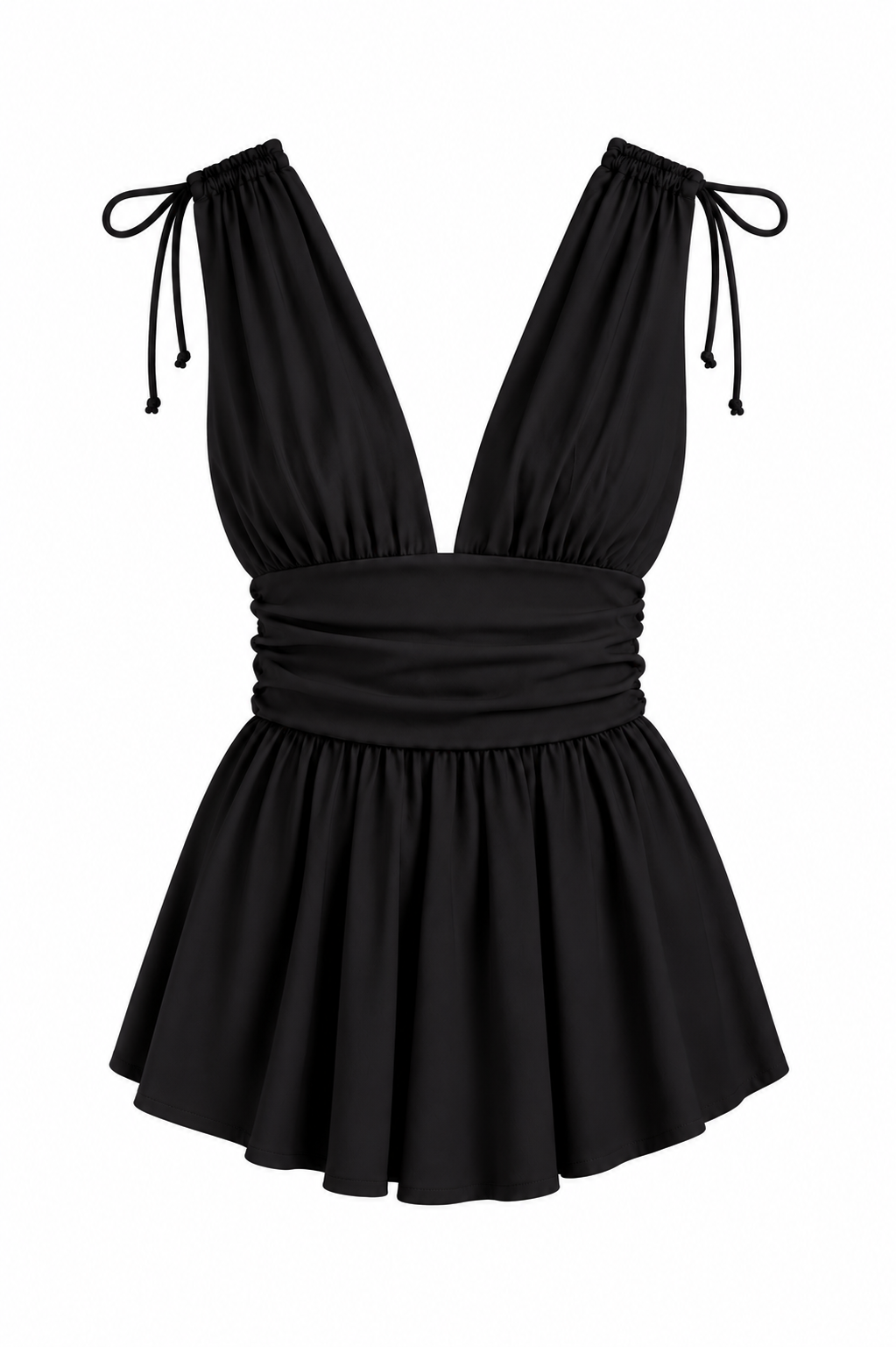 Sienna Ruched Mini Dress