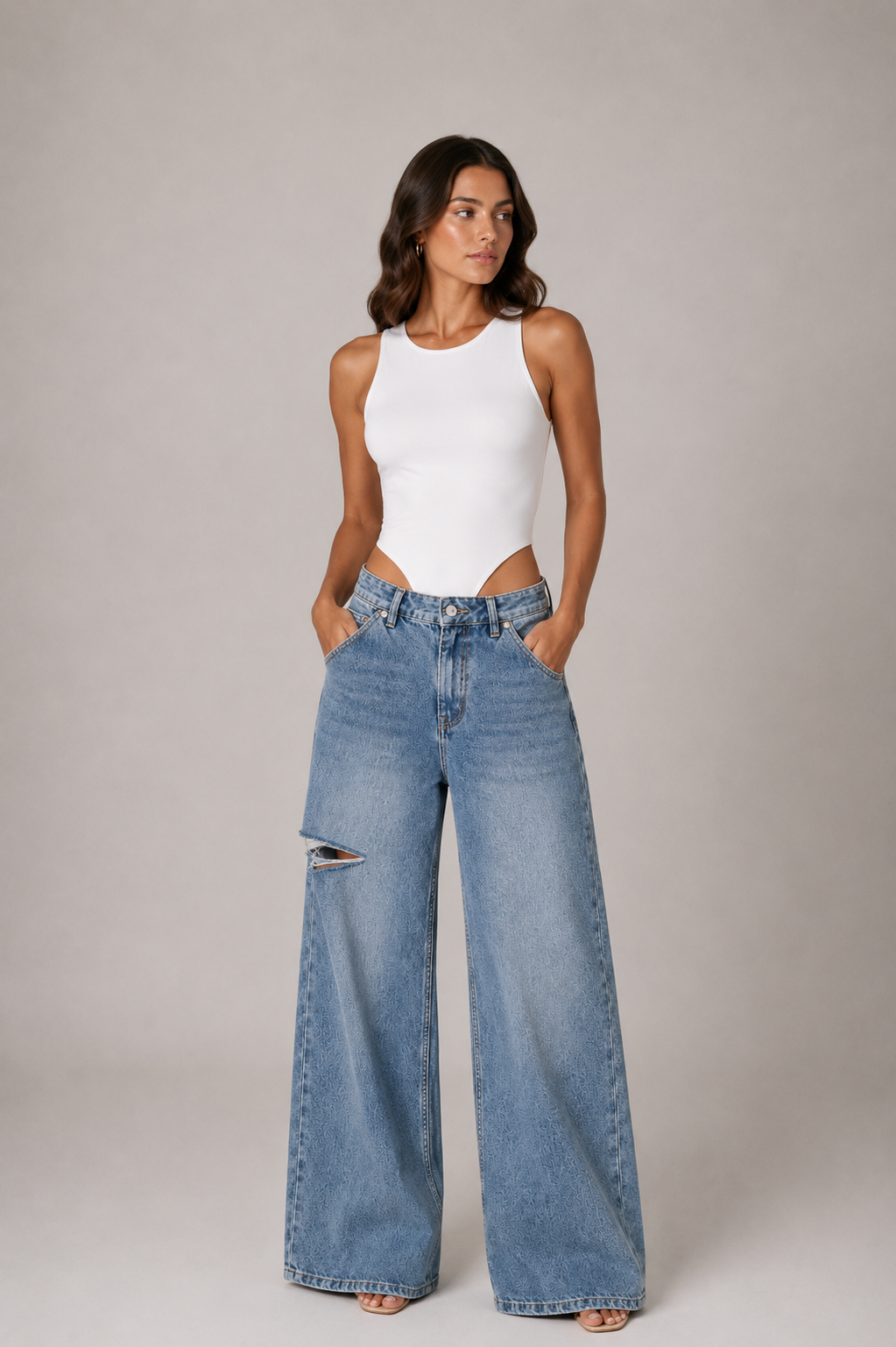 Dakota Wide-Leg Jeans