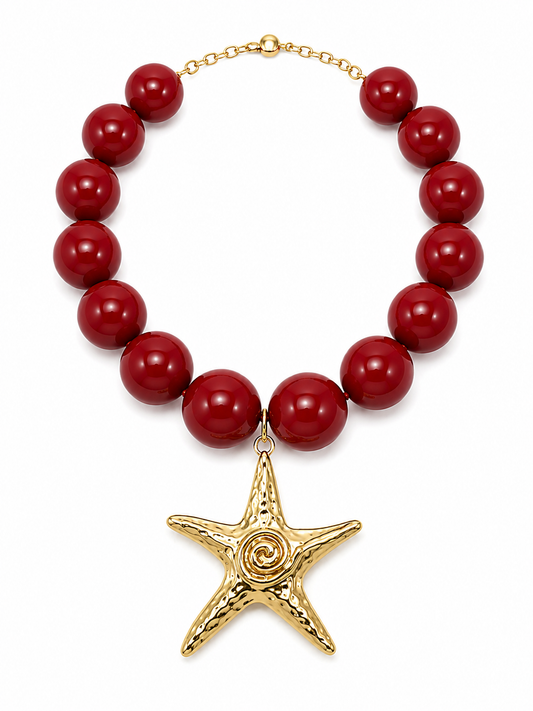 Starfish Charm Necklace
