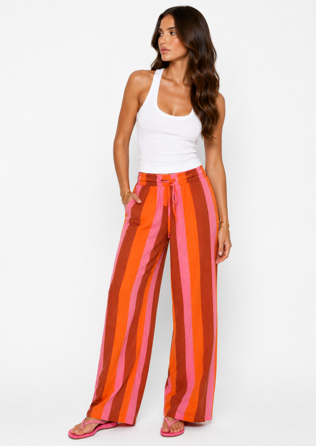 Sunset Stripe Pants