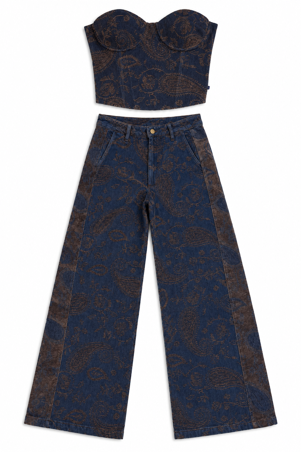Elara Denim Set