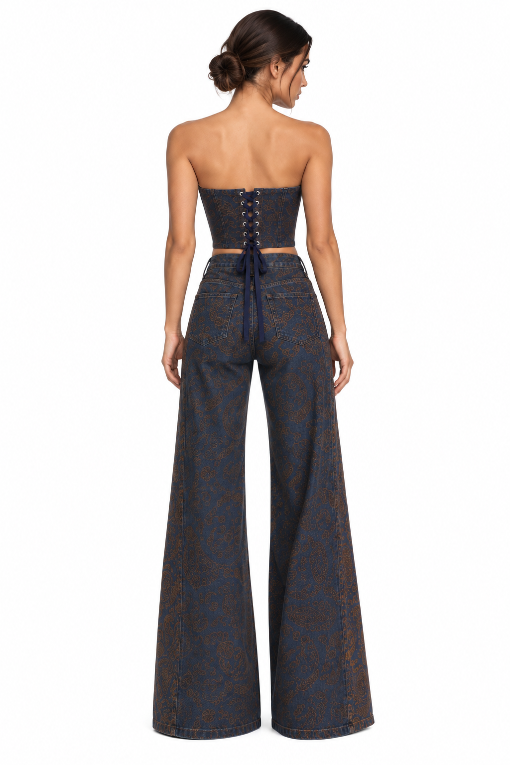 Elara Denim Set