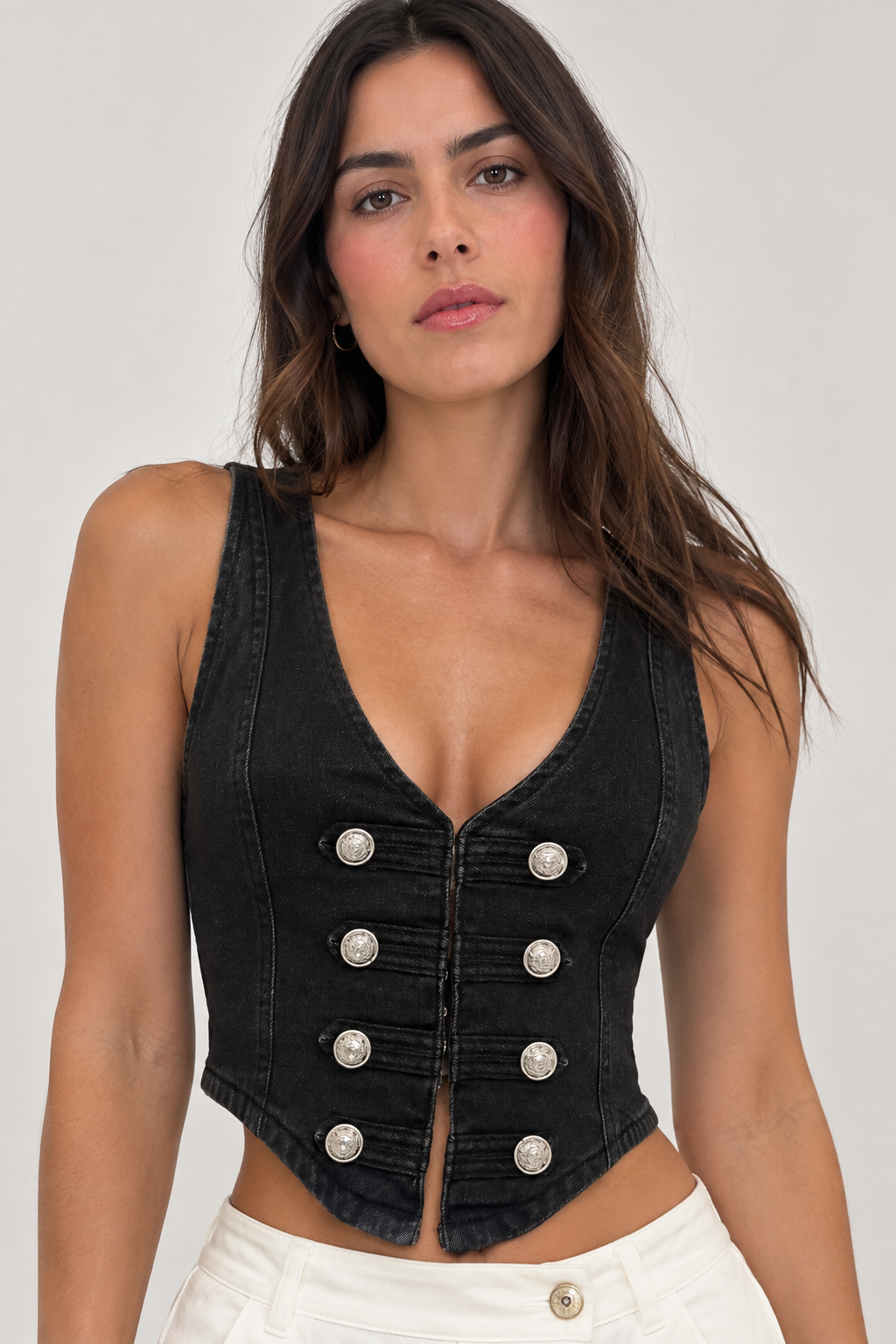 Bianca Denim Vest