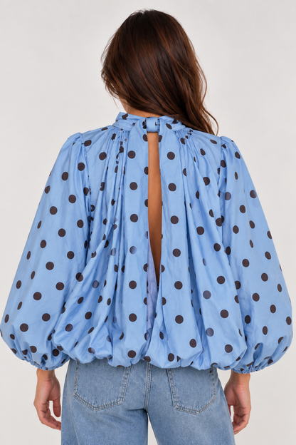 Margot Polka Dot Blouse