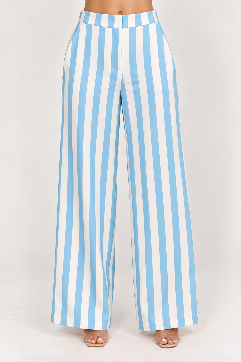 Camila Striped Wide-Leg Pants
