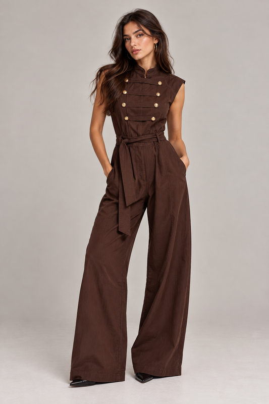 Sloane Military Jumpsuit