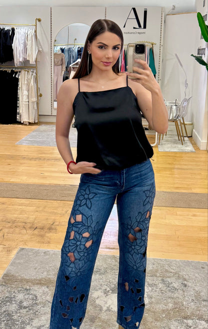 Satin Essential Top