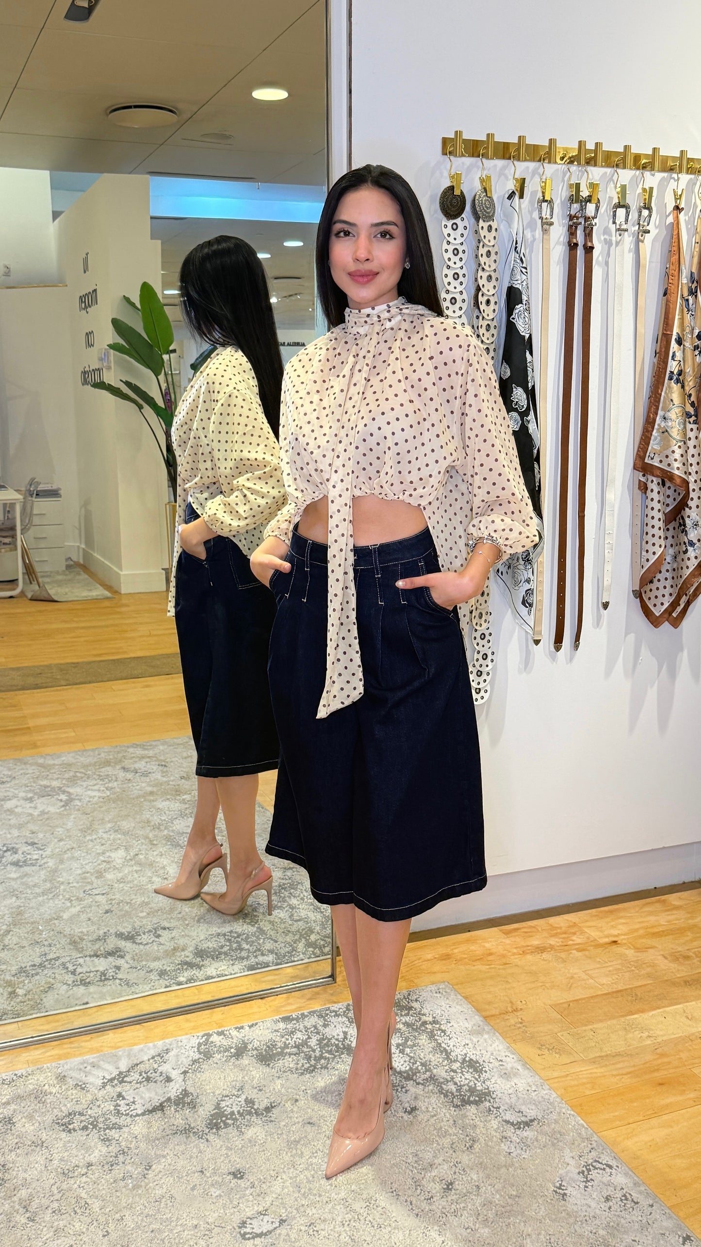 Dolce Dot Blouse