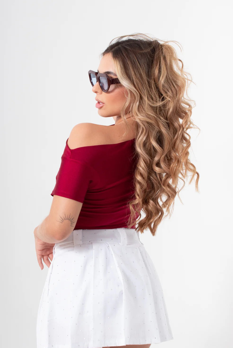 Velvet Wine Bodysuit