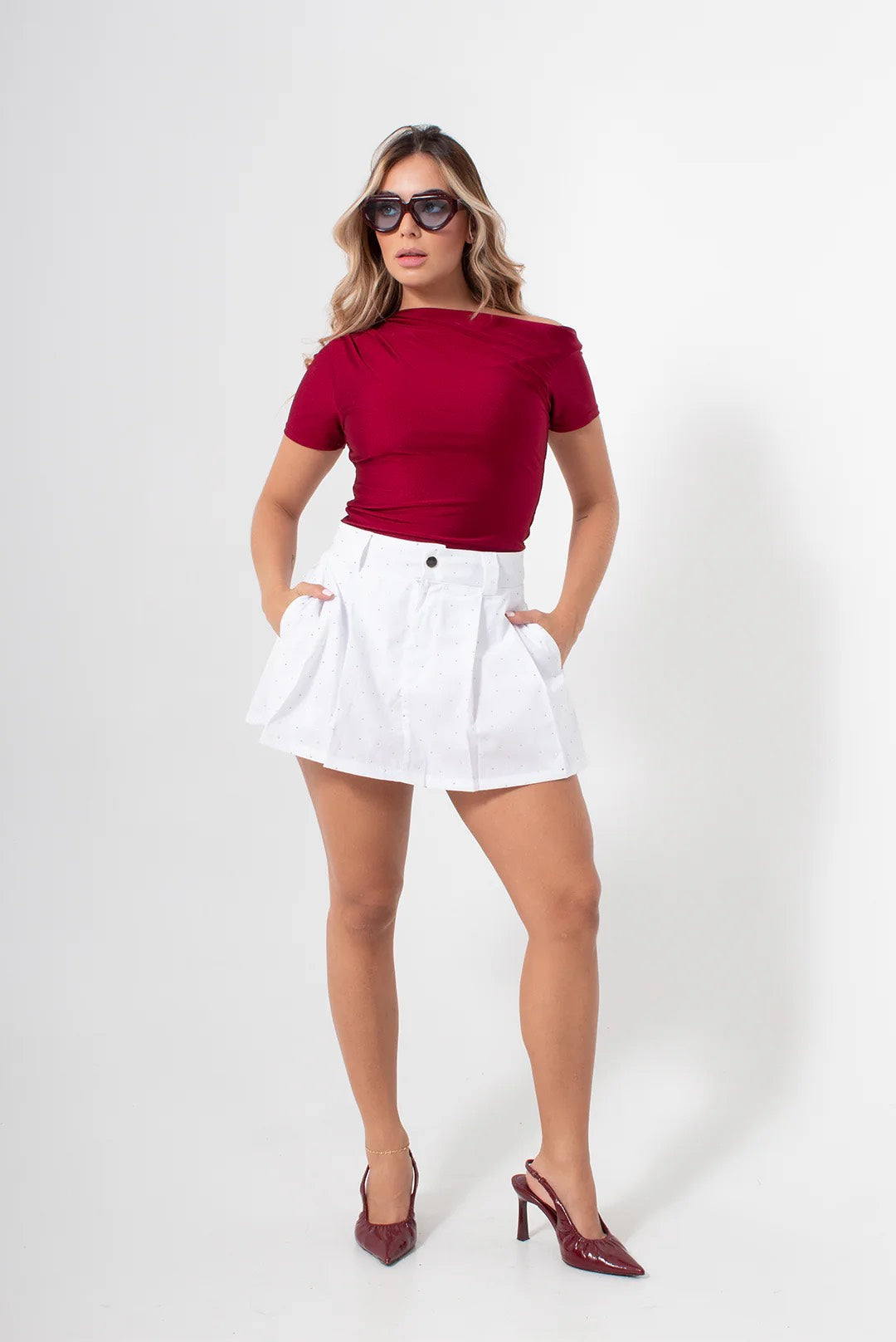 Velvet Wine Bodysuit