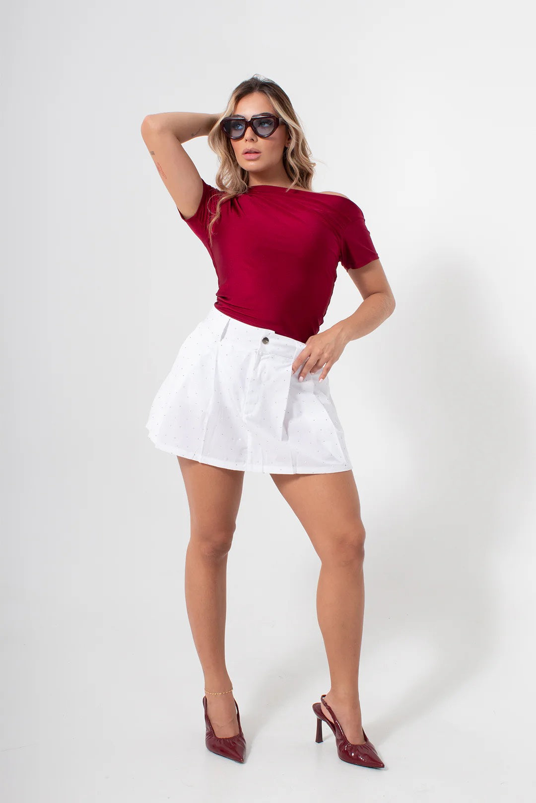 Velvet Wine Bodysuit