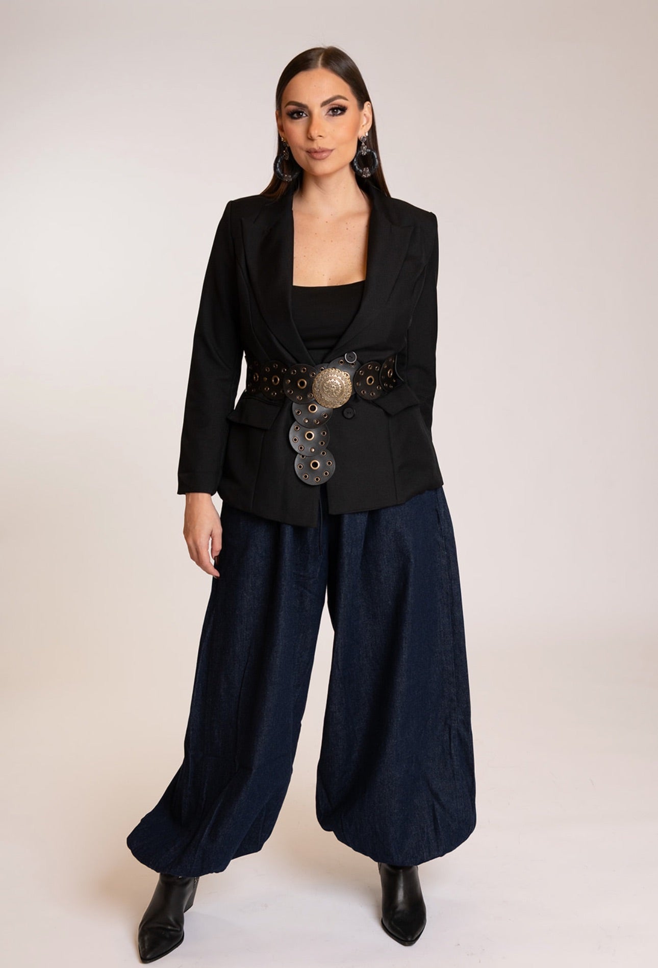 Denim Aladdin Pants
