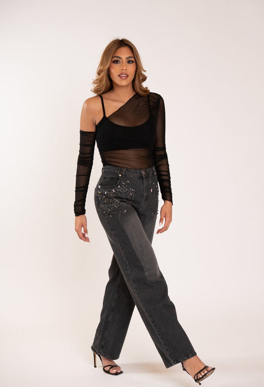 Cami Shimmer Jeans