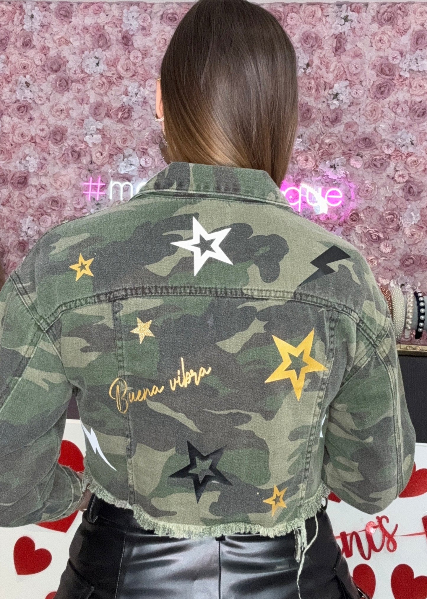 Statement Camu Girls Jackets