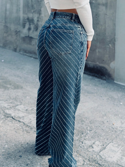 Jeans Sparkling Lines