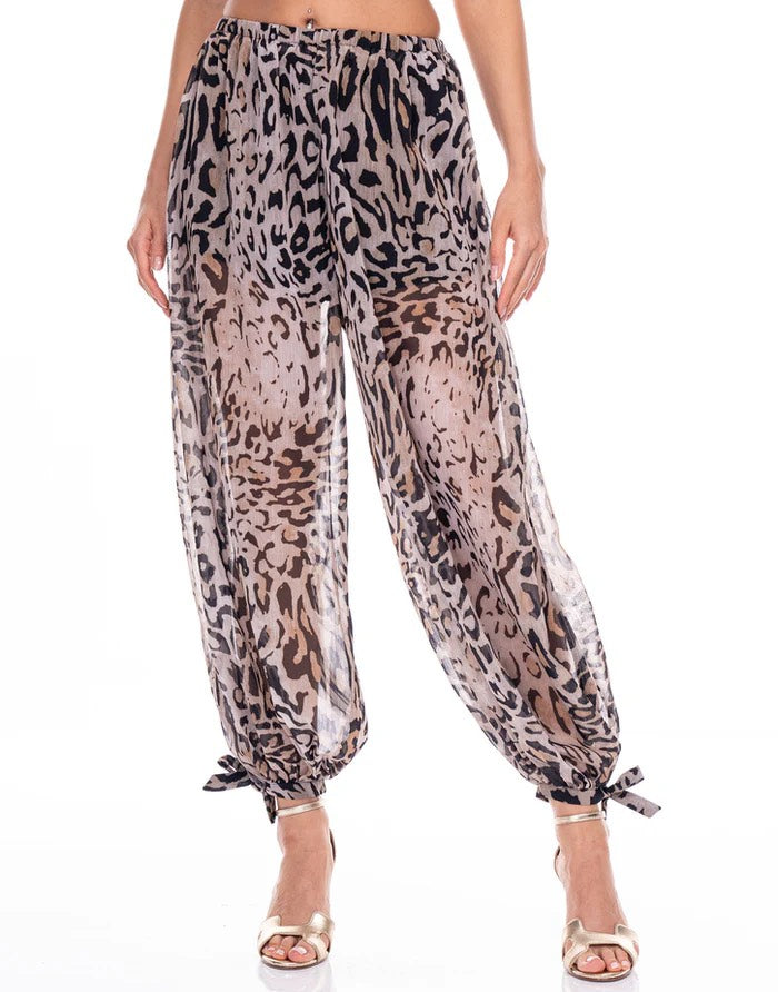 Animal Sheer Pants