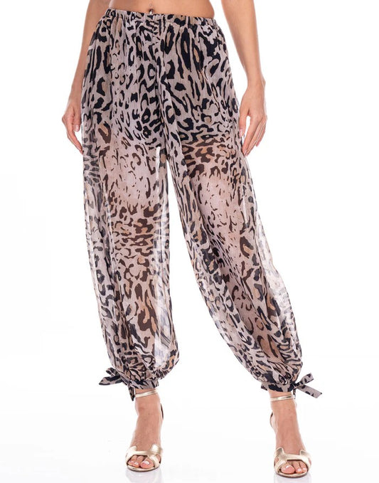 Animal Sheer Pants
