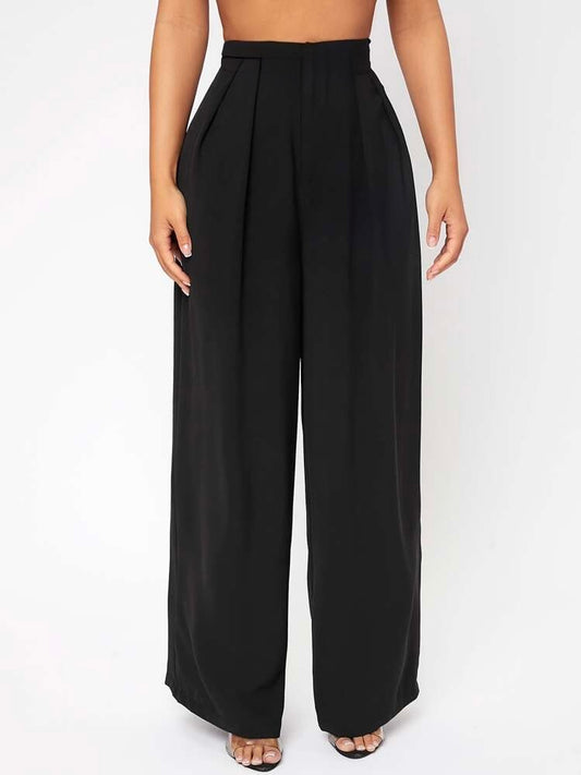Black Essential Pants