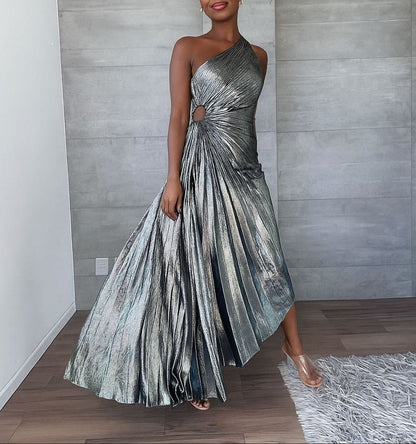 Moonlight Pleated Dress