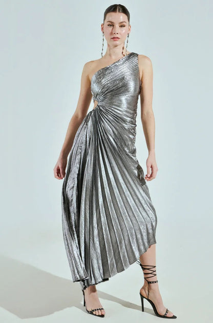 Moonlight Pleated Dress