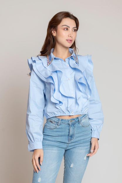 Majesty Ruffles Blouse