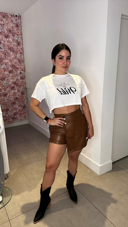 Wild Leather Short