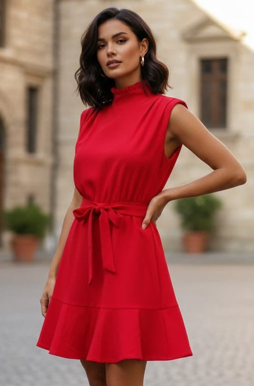 Red Statement Dress