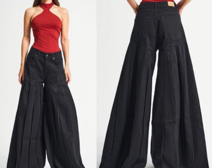 Avant Pleated Maxi Palazzo