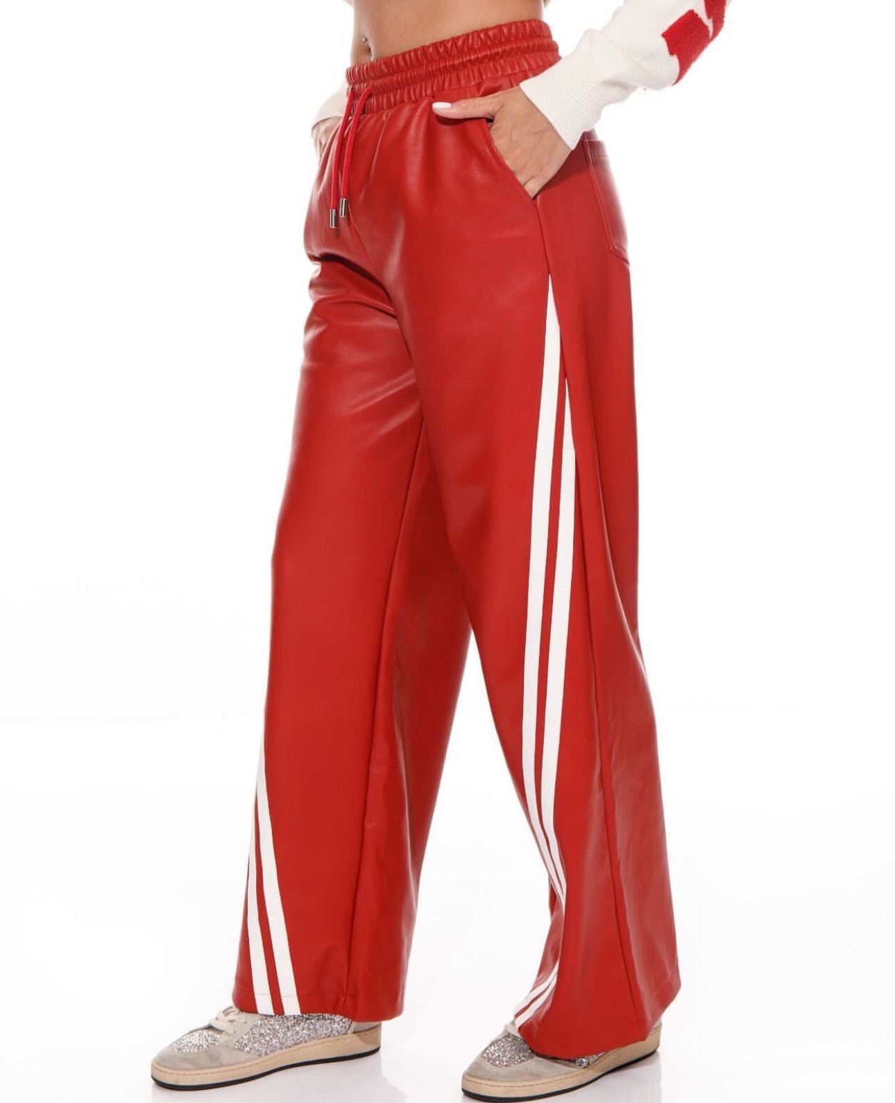 Redline Leather Pants