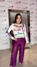 Load image into Gallery viewer, Lilac Sequin Pants
