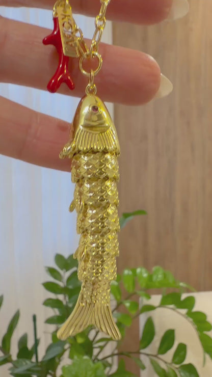 Necklace Fish Coral