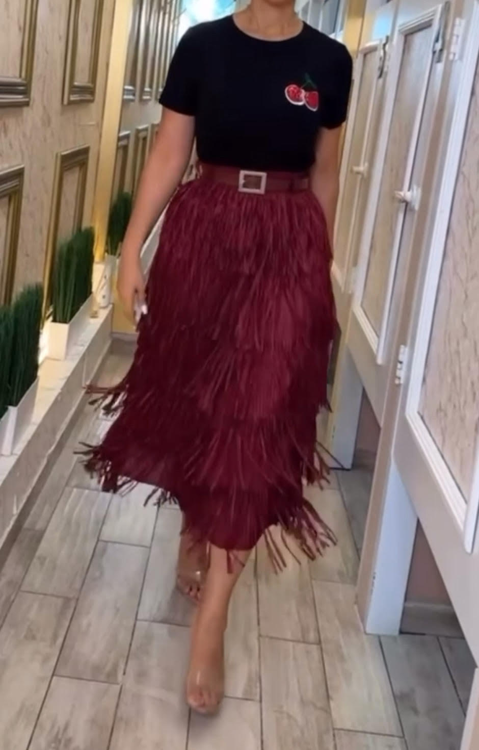 Fringe Allure Skirt