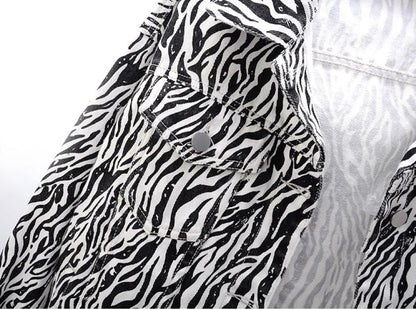 Zebra Fashion Jacket