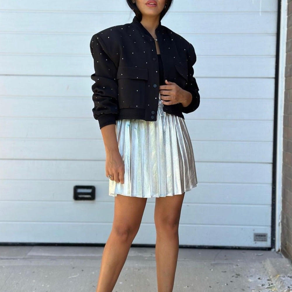 Norma Silver Skirt